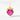gold, heart-shaped July birthstone charm pendant