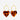 Gold and Tortoise Heart Drop Earrings