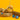 Jewelry set with a gold necklace and blue earrings on a yellow background