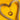 Gold necklace with a circular pendant on a yellow background
