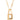 Gold Padlock Living Locket Necklace - Think Goodness
