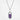 "Intuition" Amethyst Capsule Locket Necklace