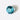 Indicolite Round Fashion Crystal