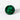 Majestic Green Round Fashion Crystal